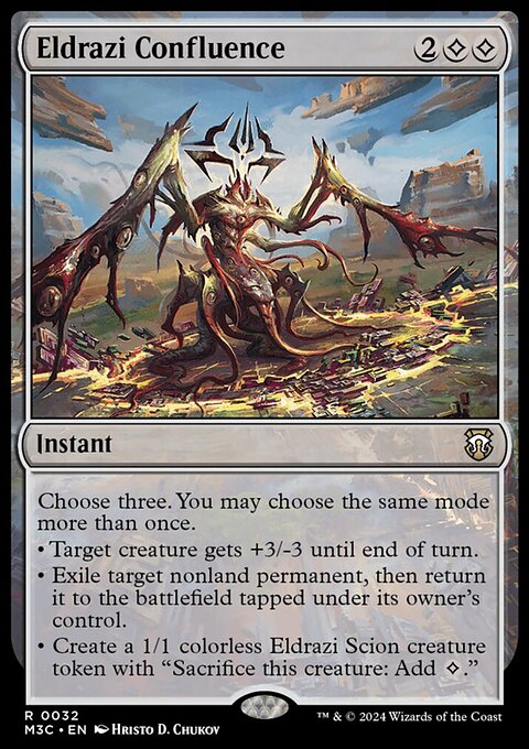 Eldrazi Confluence, Modern Horizons 3 Commander #32, Magic: The Gathering card