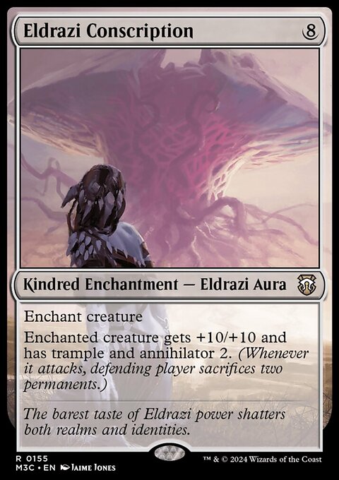 Eldrazi Conscription, Modern Horizons 3 Commander #155, Magic: The Gathering card