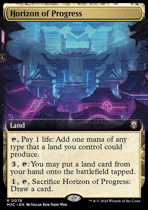 Horizon of Progress, Modern Horizons 3 Commander #78, Magic: The Gathering card