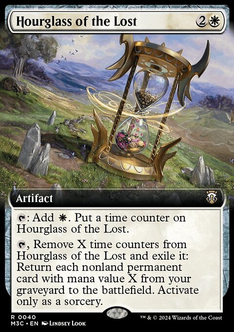 Hourglass of the Lost, Modern Horizons 3 Commander #40, Magic: The Gathering card