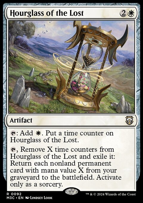 Hourglass of the Lost, Modern Horizons 3 Commander #92, Magic: The Gathering card