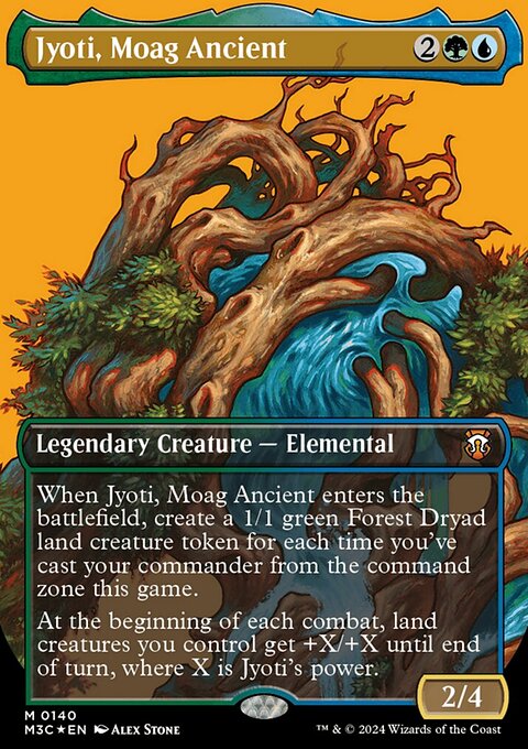 Jyoti, Moag Ancient, Modern Horizons 3 Commander #140, Magic: The Gathering card