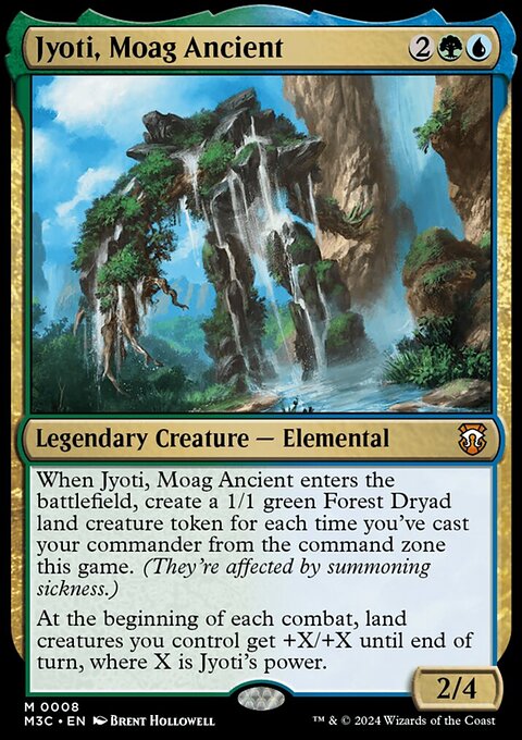 Jyoti, Moag Ancient, Modern Horizons 3 Commander #8, Magic: The Gathering card