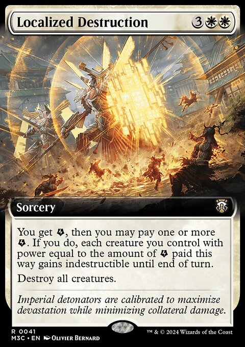 Localized Destruction, Modern Horizons 3 Commander #41, Magic: The Gathering card