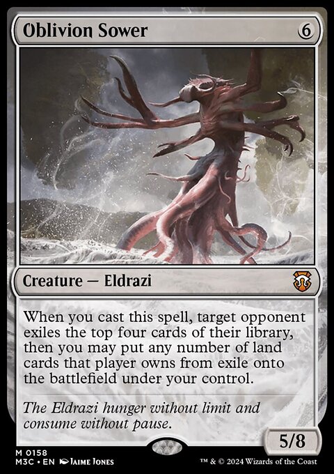 Oblivion Sower, Modern Horizons 3 Commander #158, Magic: The Gathering card