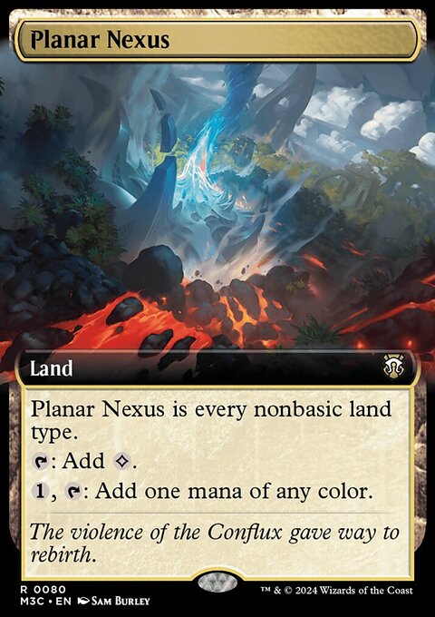 Planar Nexus, Modern Horizons 3 Commander #80, Magic: The Gathering card