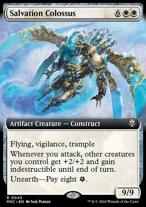 Salvation Colossus, Modern Horizons 3 Commander #43, Magic: The Gathering card