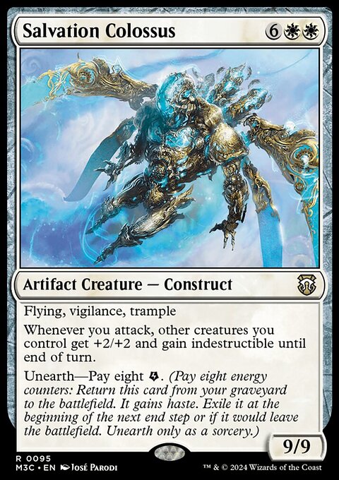 Salvation Colossus, Modern Horizons 3 Commander #95, Magic: The Gathering card