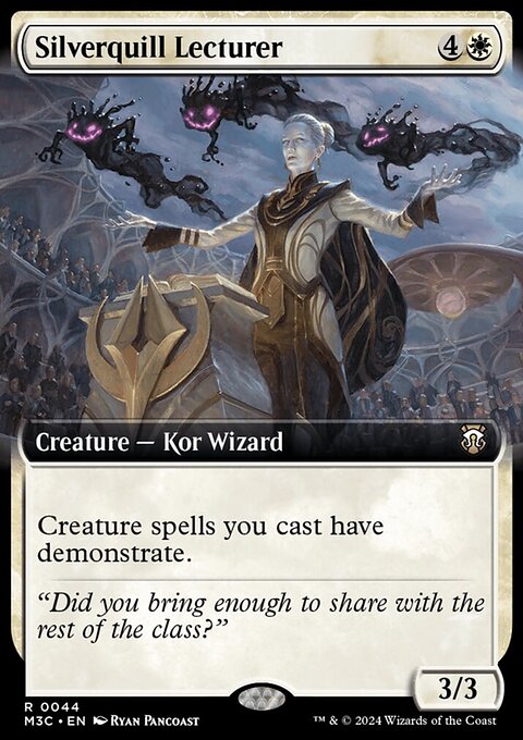 Silverquill Lecturer, Modern Horizons 3 Commander #44, Magic: The Gathering card