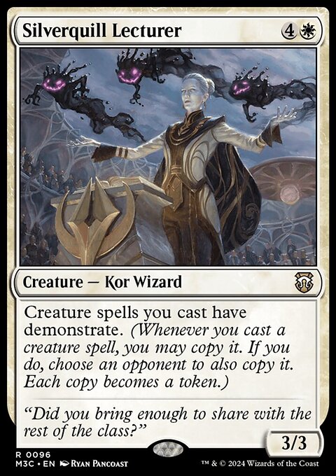 Silverquill Lecturer, Modern Horizons 3 Commander #96, Magic: The Gathering card