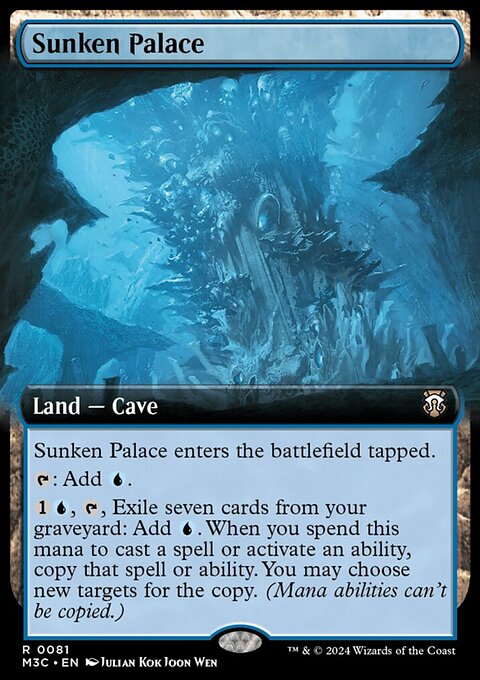 Sunken Palace, Modern Horizons 3 Commander #81, Magic: The Gathering card