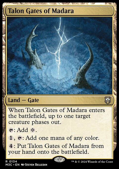 Talon Gates of Madara, Modern Horizons 3 Commander #134, Magic: The Gathering card