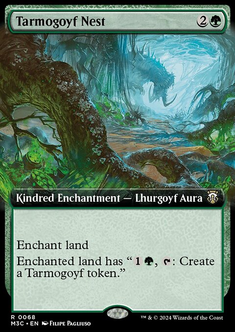 Tarmogoyf Nest, Modern Horizons 3 Commander #68, Magic: The Gathering card
