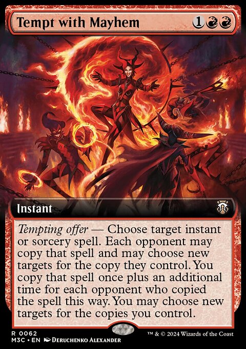 Tempt with Mayhem, Modern Horizons 3 Commander #62, Magic: The Gathering card