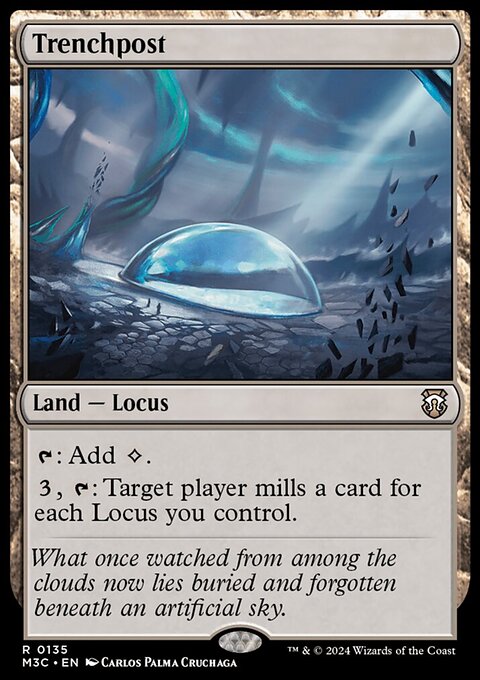 Trenchpost, Modern Horizons 3 Commander #135, Magic: The Gathering card