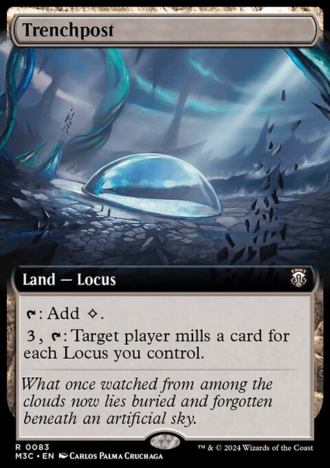 Trenchpost, Modern Horizons 3 Commander #83, Magic: The Gathering card