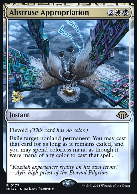 Abstruse Appropriation, Modern Horizons 3 Promos #177s, Magic: The Gathering card
