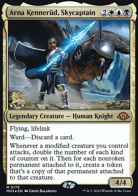 Arna Kennerüd, Skycaptain, Modern Horizons 3 Promos #178s, Magic: The Gathering card