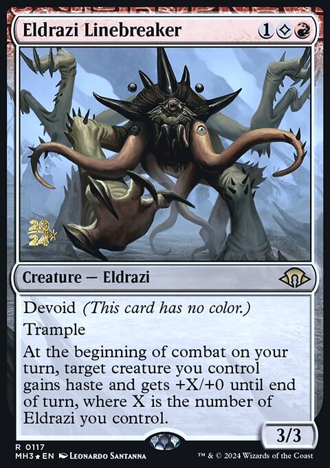 Eldrazi Linebreaker, Modern Horizons 3 Promos #117s, Magic: The Gathering card