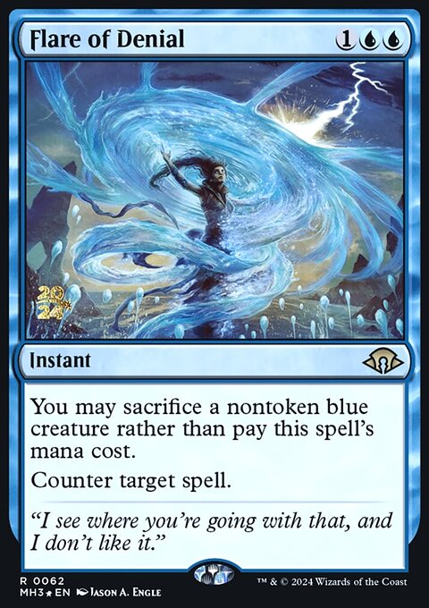 Flare of Denial, Modern Horizons 3 Promos #62s, Magic: The Gathering card