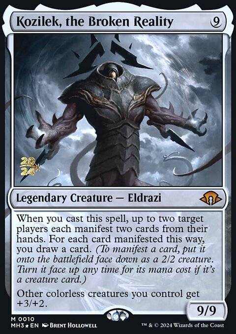Kozilek, the Broken Reality, Modern Horizons 3 Promos #10s, Magic: The Gathering card