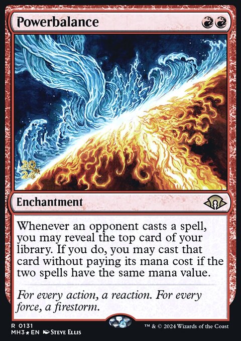 Powerbalance, Modern Horizons 3 Promos #131s, Magic: The Gathering card