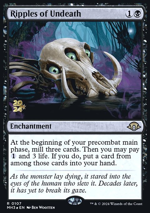 Ripples of Undeath, Modern Horizons 3 Promos #107s, Magic: The Gathering card