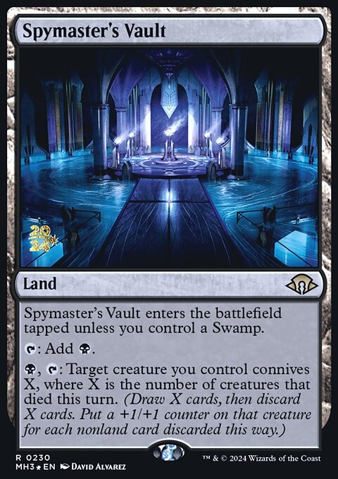 Spymaster's Vault, Modern Horizons 3 Promos #230s, Magic: The Gathering card