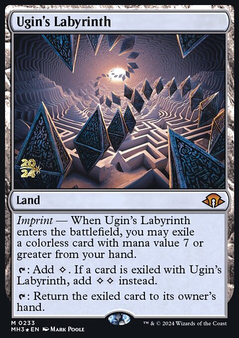 Ugin's Labyrinth, Modern Horizons 3 Promos #233s, Magic: The Gathering card