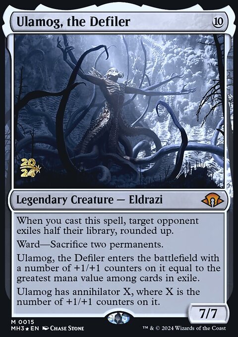 Ulamog, the Defiler, Modern Horizons 3 Promos #15s, Magic: The Gathering card