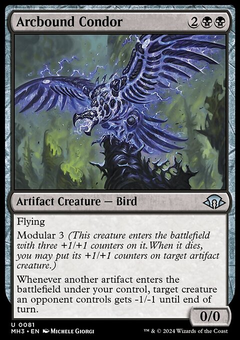 Arcbound Condor, Modern Horizons 3 #81, Magic: The Gathering card