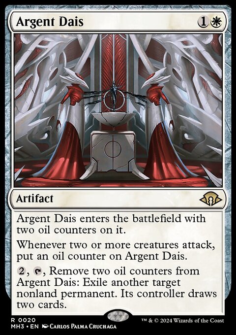 Argent Dais, Modern Horizons 3 #20, Magic: The Gathering card