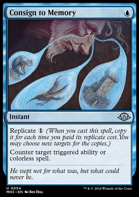 Consign to Memory, Modern Horizons 3 #54, Magic: The Gathering card