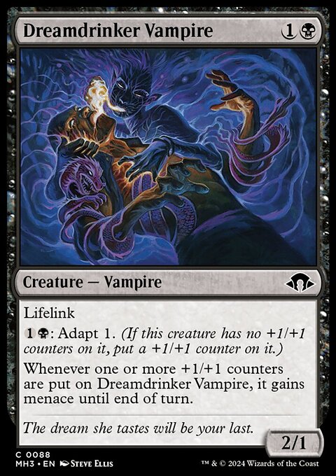 Dreamdrinker Vampire, Modern Horizons 3 #88, Magic: The Gathering card