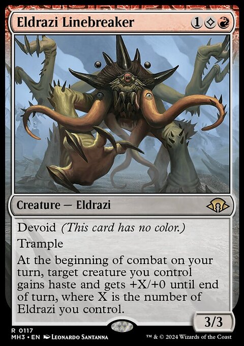 Eldrazi Linebreaker, Modern Horizons 3 #117, Magic: The Gathering card
