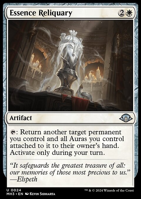 Essence Reliquary, Modern Horizons 3 #24, Magic: The Gathering card