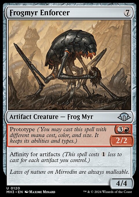 Frogmyr Enforcer, Modern Horizons 3 #120, Magic: The Gathering card