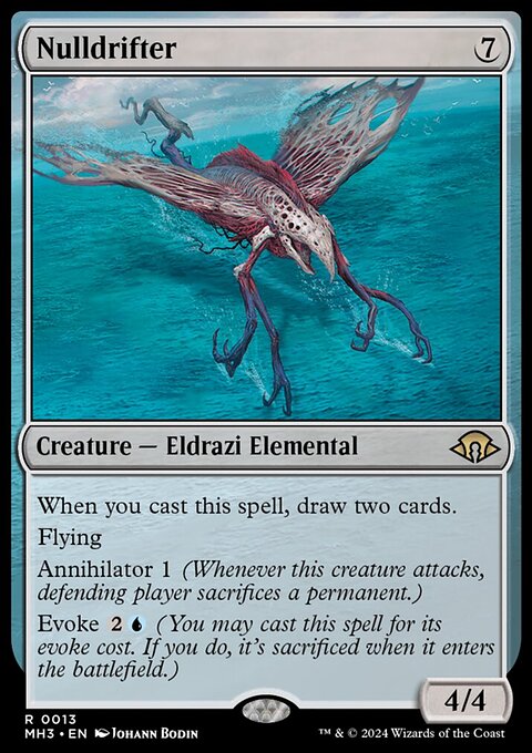 Nulldrifter, Modern Horizons 3 #13, Magic: The Gathering card