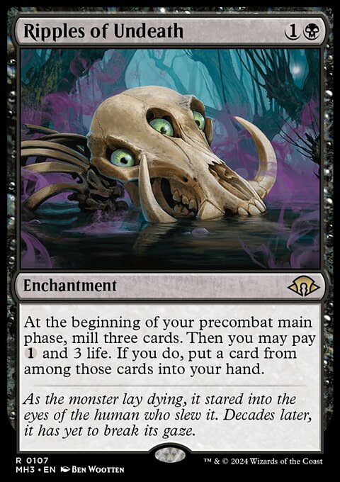 Ripples of Undeath, Modern Horizons 3 #107, Magic: The Gathering card