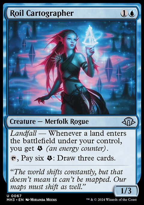 Roil Cartographer, Modern Horizons 3 #67, Magic: The Gathering card