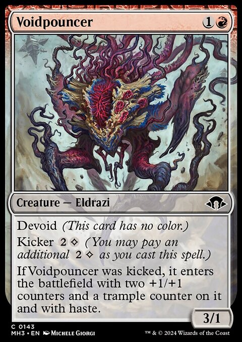 Voidpouncer, Modern Horizons 3 #143, Magic: The Gathering card