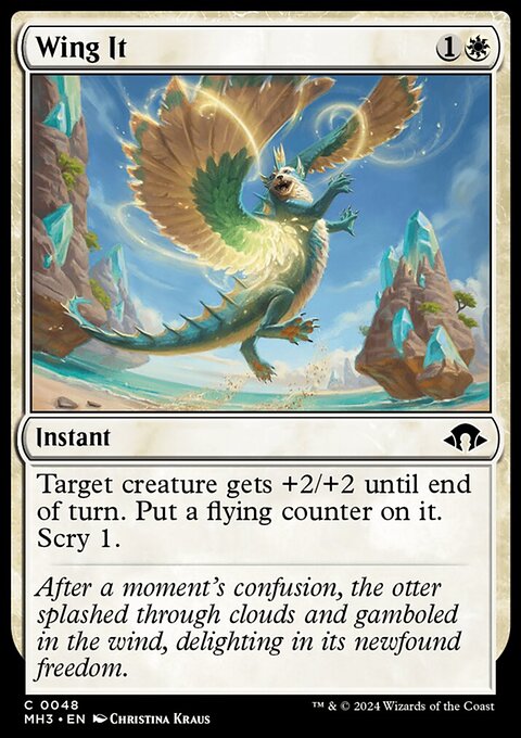 Wing It, Modern Horizons 3 #48, Magic: The Gathering card