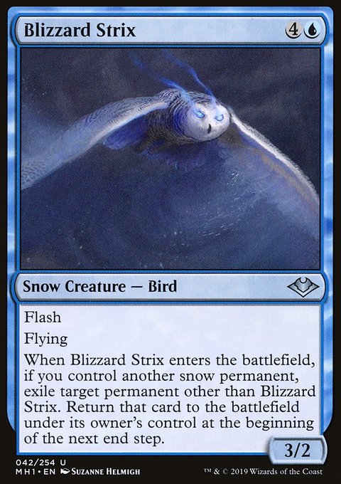 Blizzard Strix, Modern Horizons #42, Magic: The Gathering card