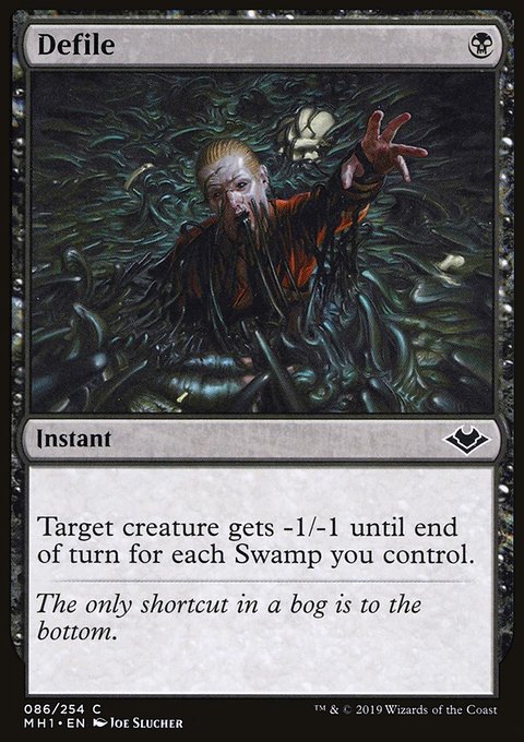 Defile, Modern Horizons #86, Magic: The Gathering card
