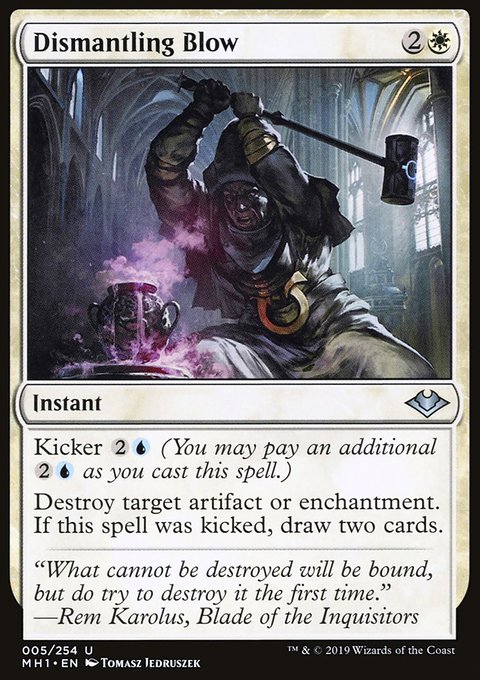 Dismantling Blow, Modern Horizons #5, Magic: The Gathering card
