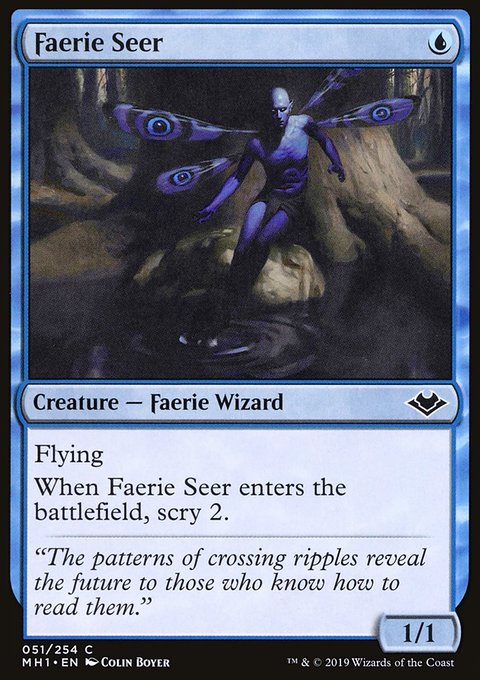 Faerie Seer, Modern Horizons #51, Magic: The Gathering card
