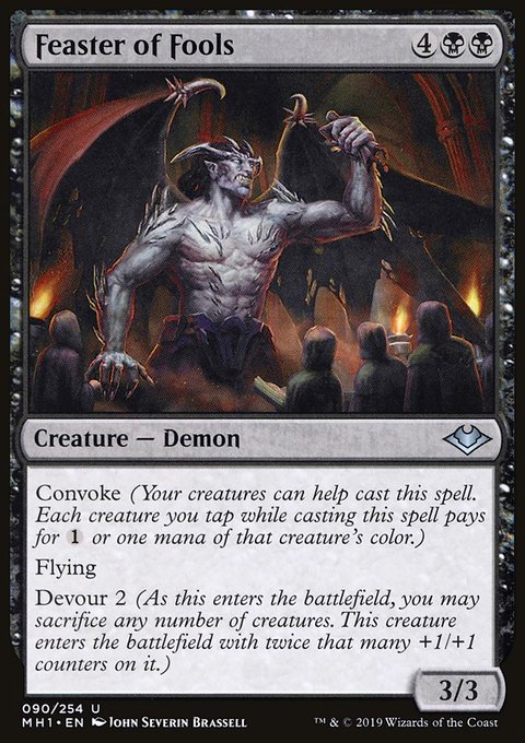 Feaster of Fools, Modern Horizons #90, Magic: The Gathering card