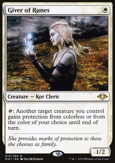 Giver of Runes, Modern Horizons #13, Magic: The Gathering card