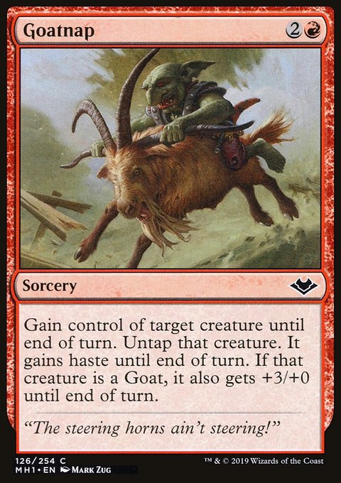 Goatnap, Modern Horizons #126, Magic: The Gathering card