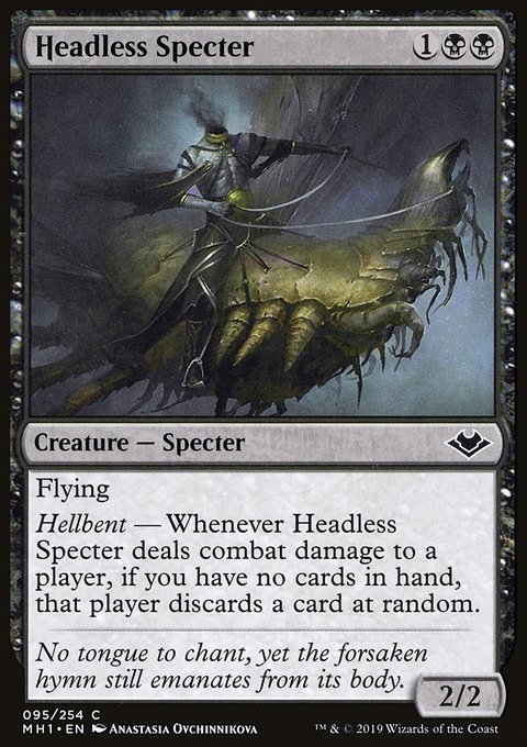 Headless Specter, Modern Horizons #95, Magic: The Gathering card